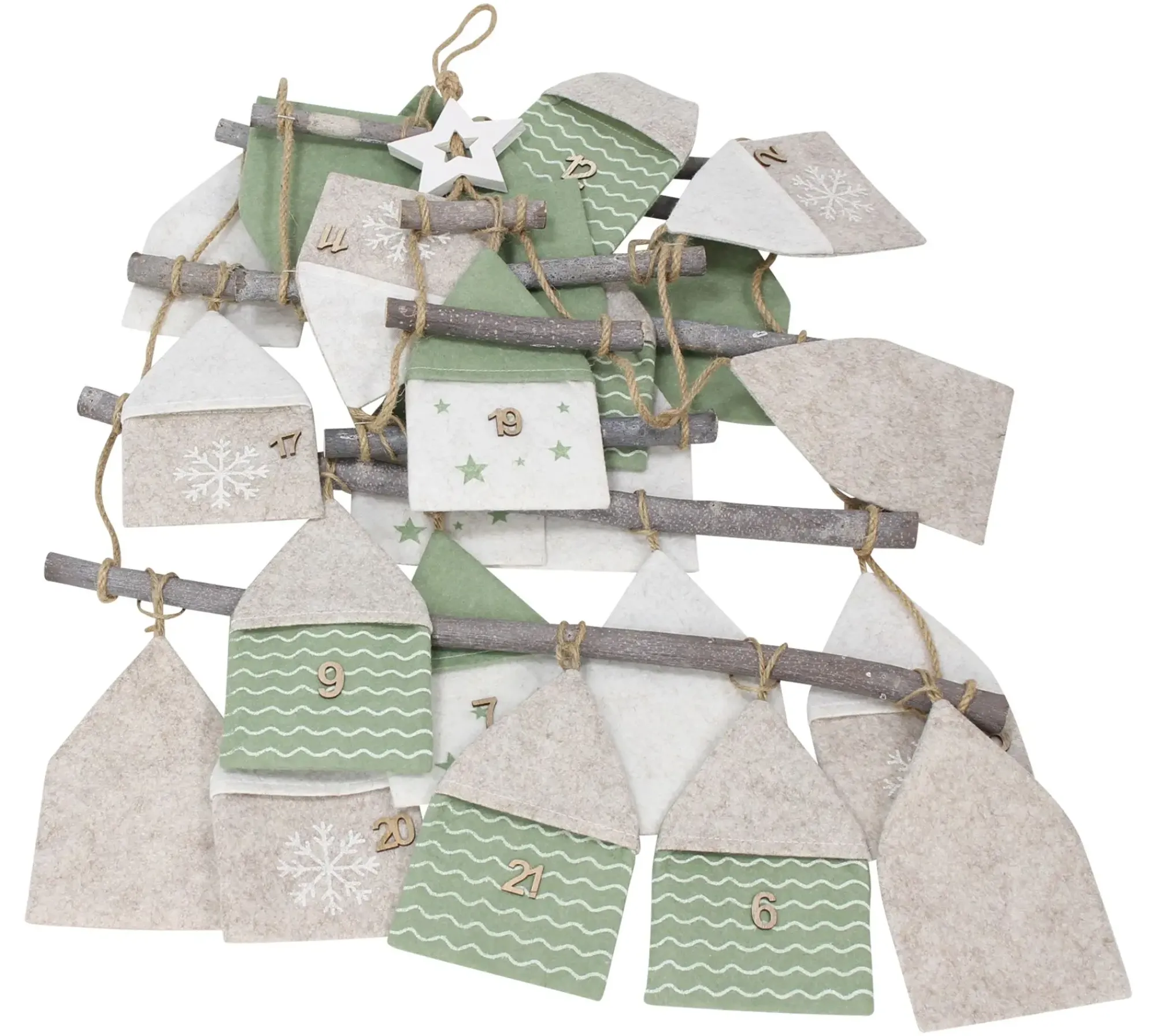 Adventskalender|Frank Handels GmbH & Co. KG Adventskalender "Häuschen", 25tlg.