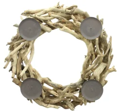 Adventskränze|Frank Handels GmbH & Co. KG Adventskranz "Treibholz"