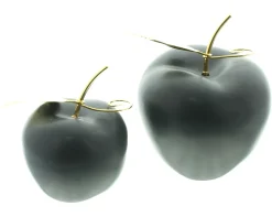 Deko- Und Wohnaccessoires|Herbstliche Dekofiguren|Frank Handels GmbH & Co. KG Apfel "Black", 2er Set