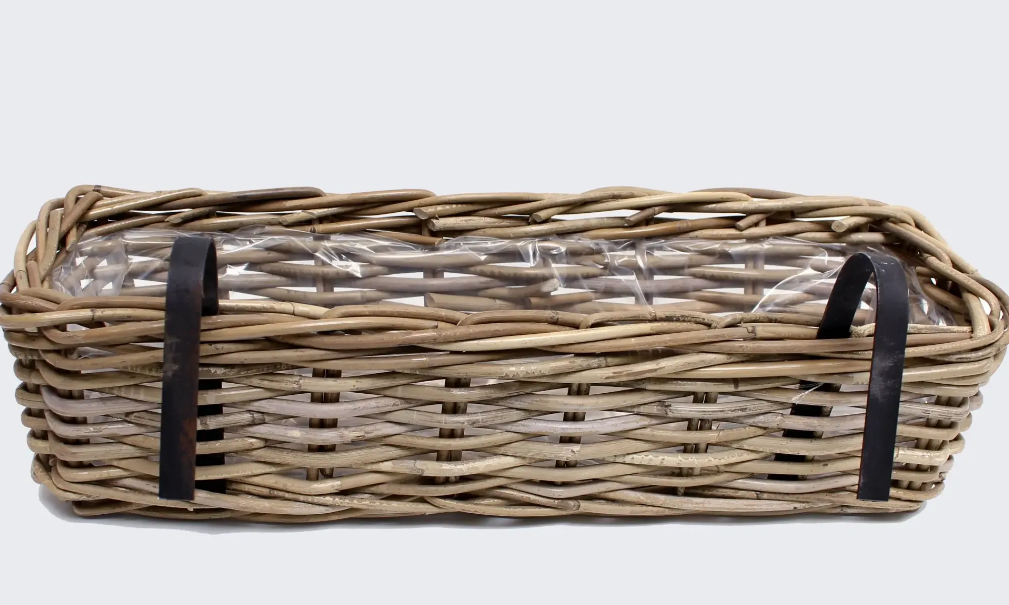 Herbstgarten|Pflanzkörbe|Frank Handels GmbH & Co. KG Balkonpflanzer "Rattan", groß