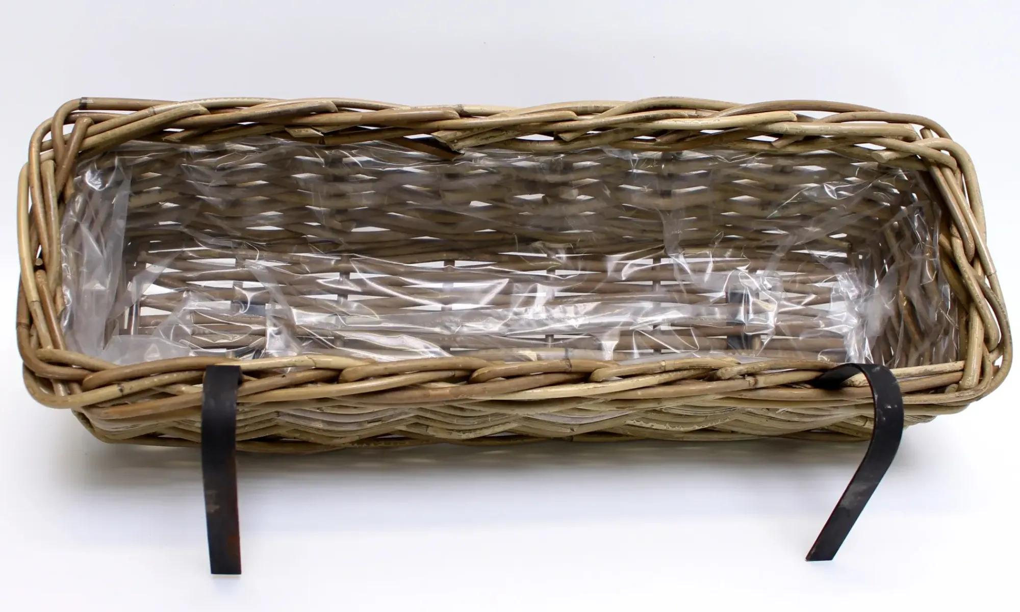Herbstgarten|Pflanzkörbe|Frank Handels GmbH & Co. KG Balkonpflanzer "Rattan", groß