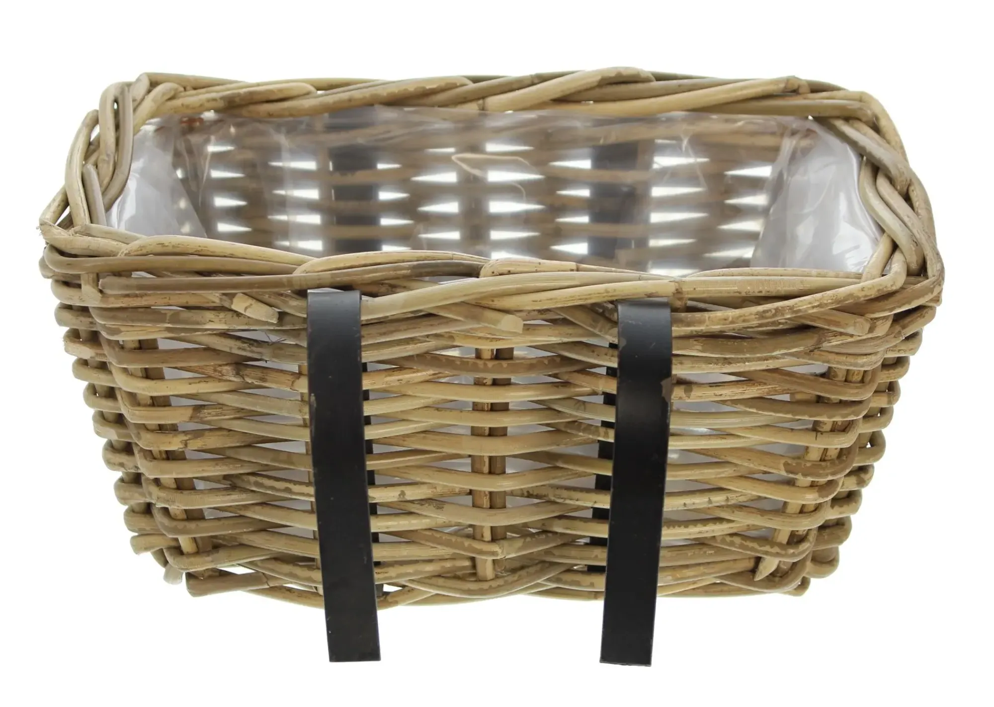 Herbstgarten|Pflanzkörbe|Frank Handels GmbH & Co. KG Balkonpflanzer "Rattan", klein