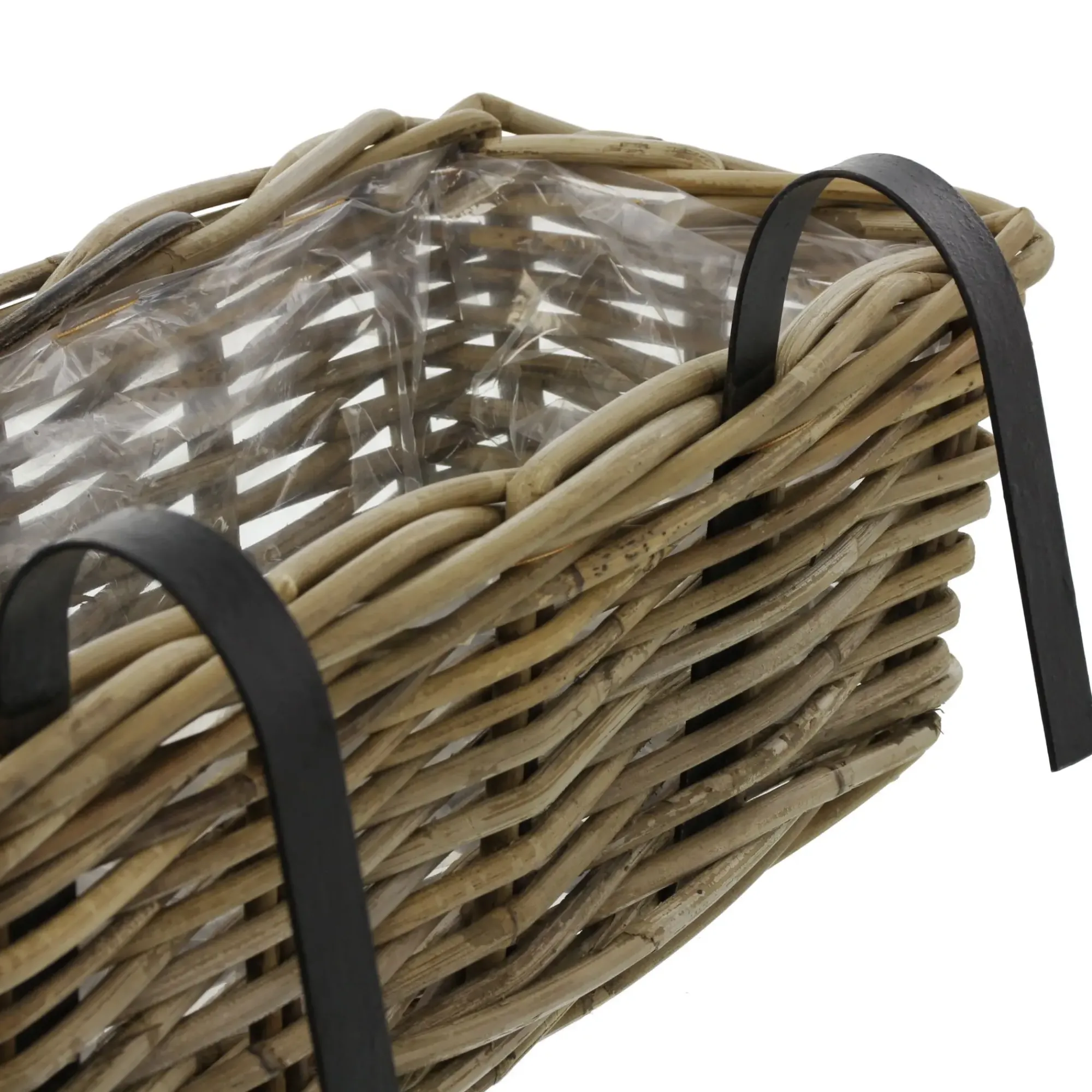 Herbstgarten|Pflanzkörbe|Frank Handels GmbH & Co. KG Balkonpflanzer "Rattan", mittel