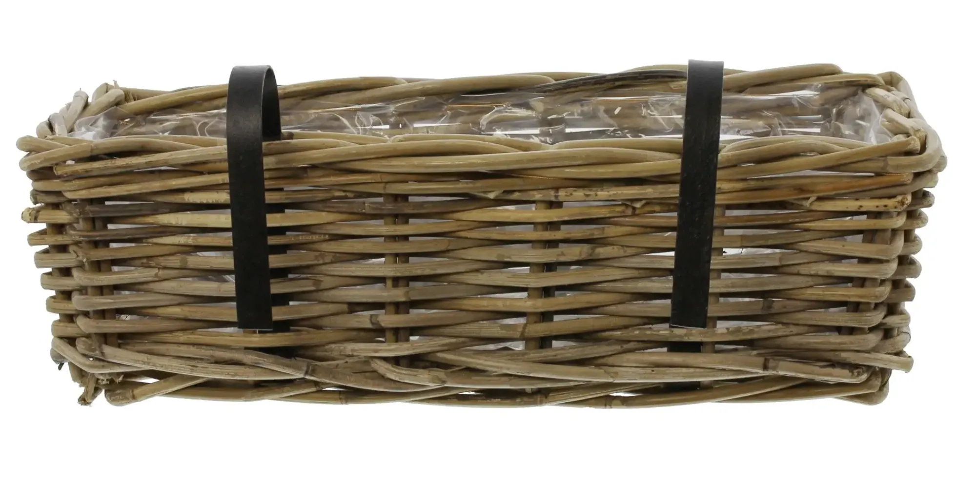 Herbstgarten|Pflanzkörbe|Frank Handels GmbH & Co. KG Balkonpflanzer "Rattan", mittel