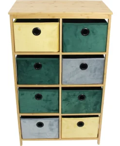 Regale|Wohnzimmer|Frank Handels GmbH & Co. KG Bambusschrank "Multicolor"