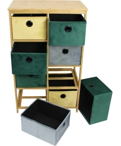 Regale|Wohnzimmer|Frank Handels GmbH & Co. KG Bambusschrank