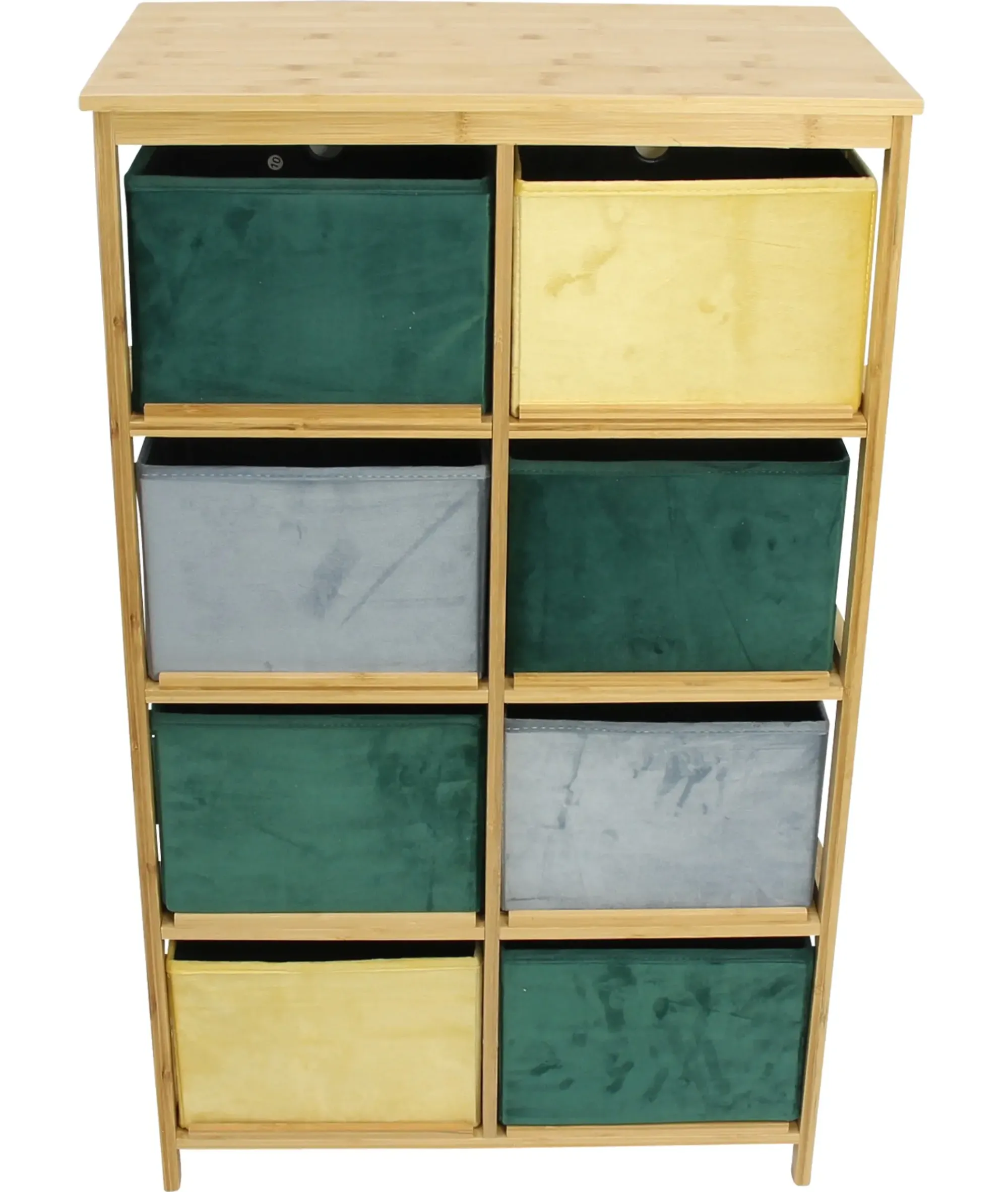 Regale|Wohnzimmer|Frank Handels GmbH & Co. KG Bambusschrank "Multicolor"