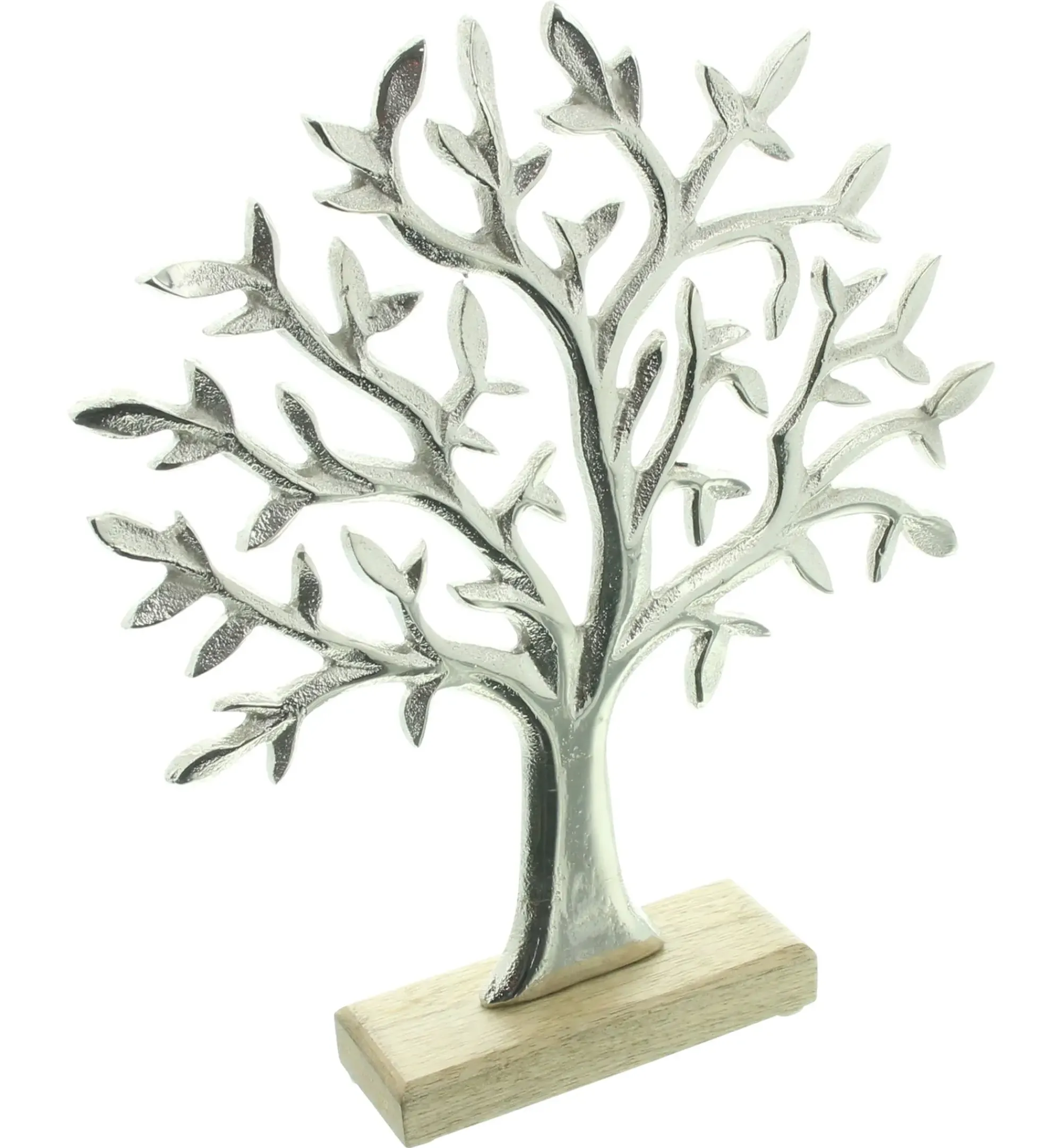 Deko- Und Wohnaccessoires|Frank Handels GmbH & Co. KG Baum "Silber"