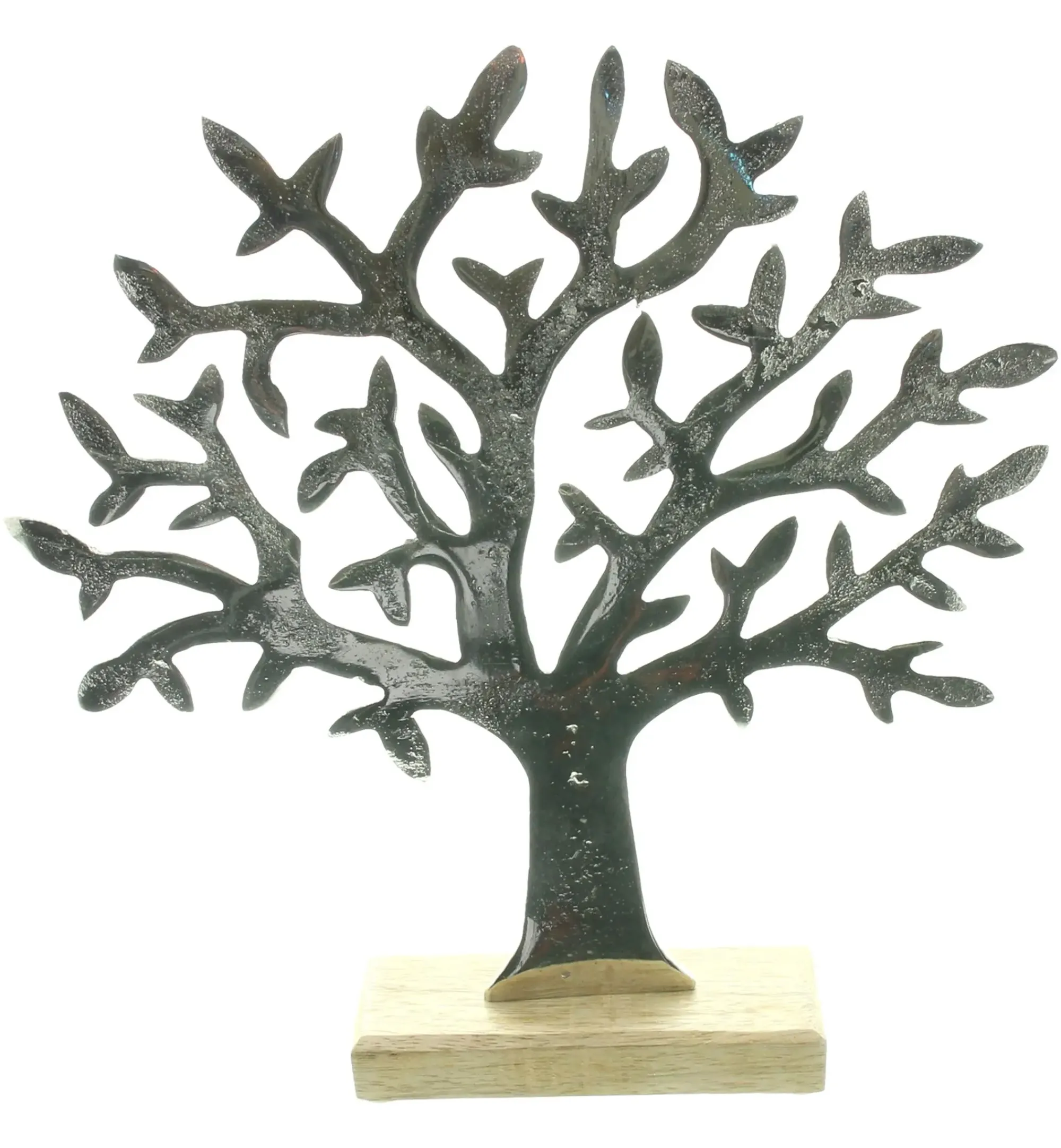 Deko- Und Wohnaccessoires|Frank Handels GmbH & Co. KG Baum "Silber"
