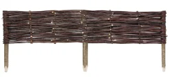 Beetbegrenzung & Zäune|Frank Handels GmbH & Co. KG Beetbegrenzung "Weidenzaun", 100 x 20 cm
