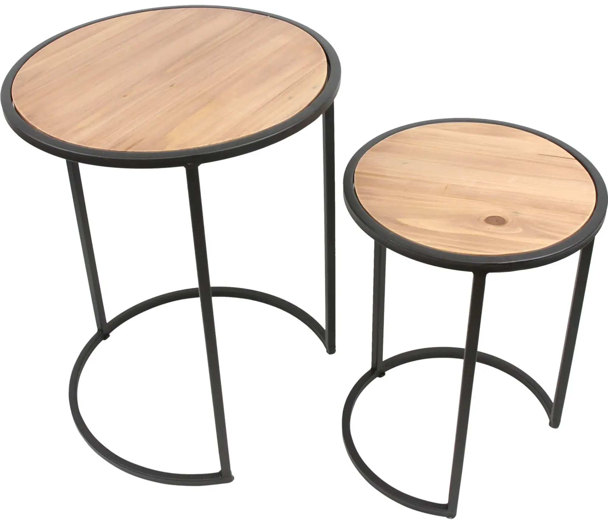 Tische|Frank Handels GmbH & Co. KG Beistelltisch "Circle", 2er Set