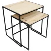 Tische|Wohnzimmer|Frank Handels GmbH & Co. KG Beistelltisch "Modern", 2er Set