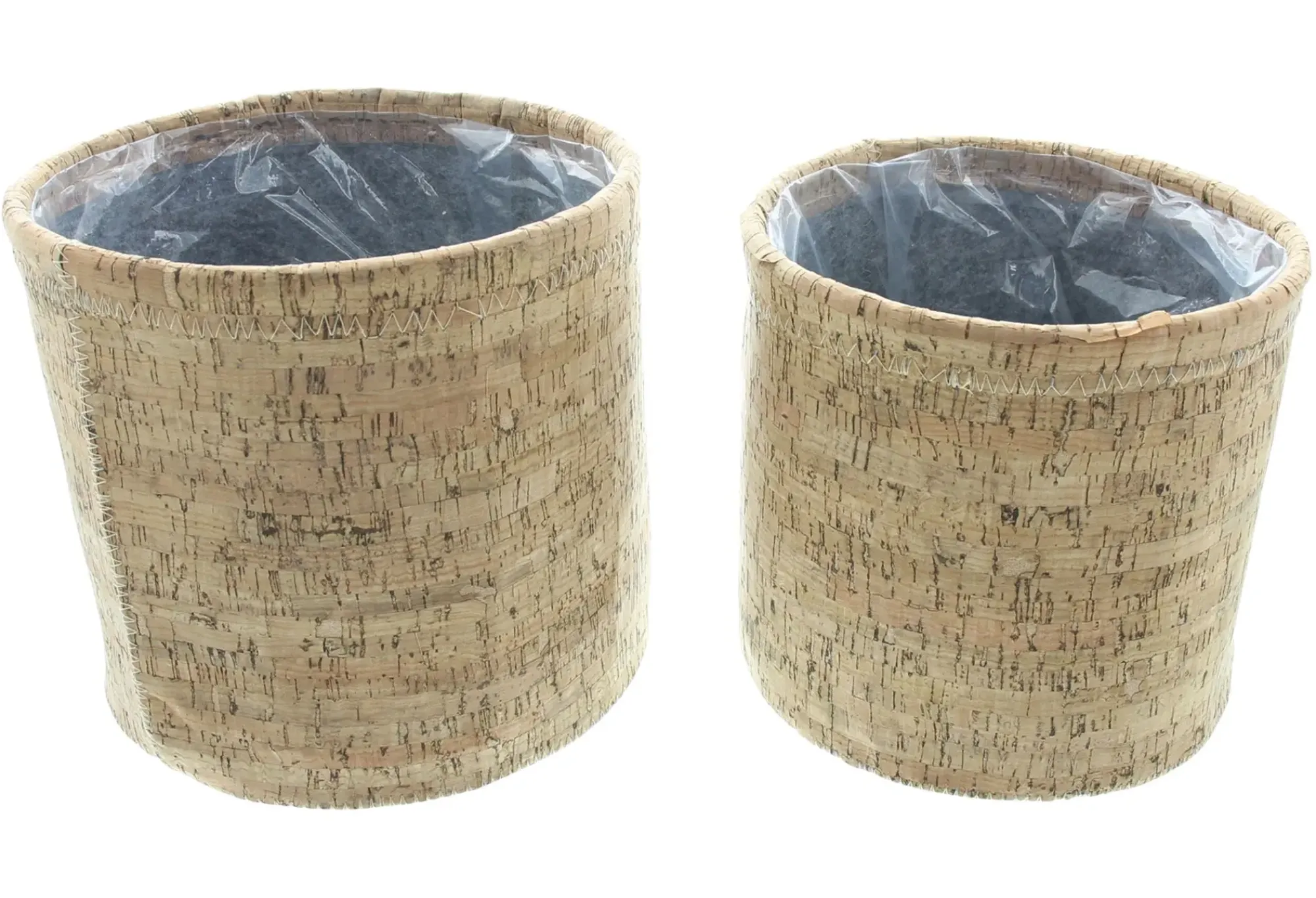 Wohnzimmer|Übertöpfe|Frank Handels GmbH & Co. KG Übertopf "Kork", 2er Set