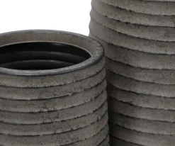 Übertöpfe|Frank Handels GmbH & Co. KG Übertopf "Wellen", 2er Set