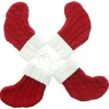 Geschenktaschen & -Säckchen|Geschenktaschen & -Säckchen|Frank Handels GmbH & Co. KG Bestecksöckchen "Santa", 4er Set