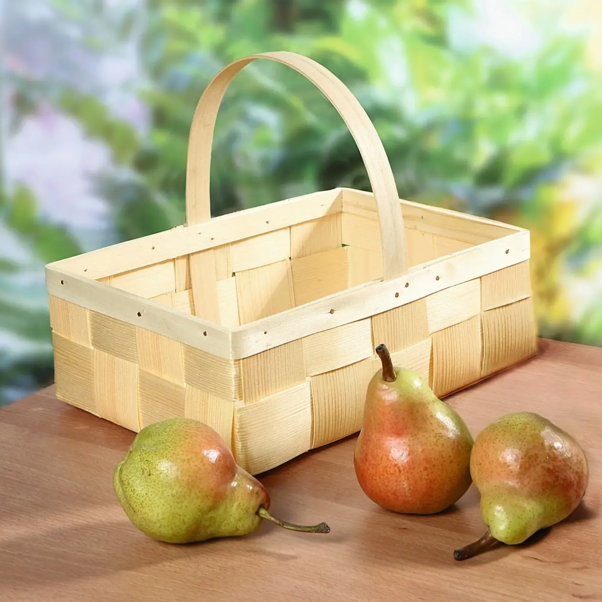 Erntekörbe|Spankörbe|Frank Handels GmbH & Co. KG Bügelkorb "Span"
