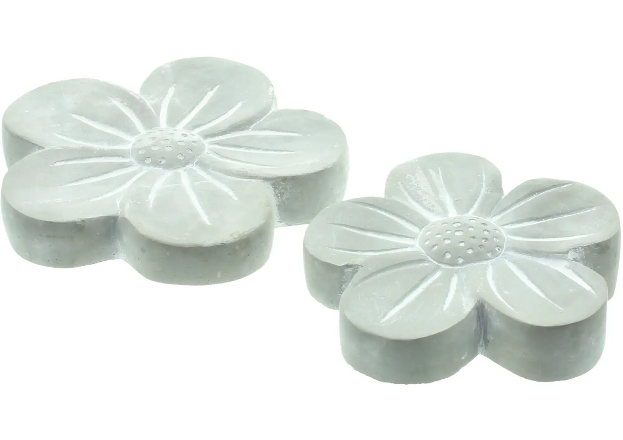 Gartendeko|Gartenfiguren|Frank Handels GmbH & Co. KG Blüte "Stone", 2er Set