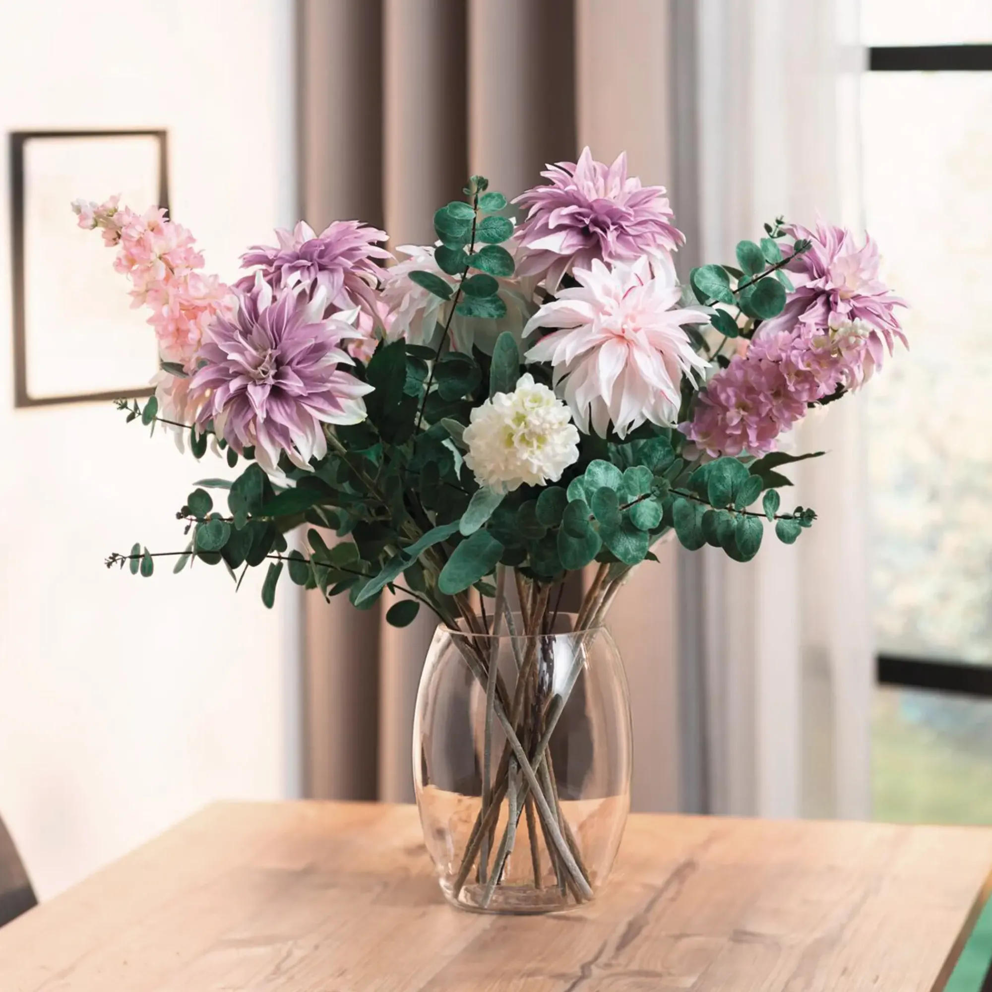 Kunstpflanzen|Frank Handels GmbH & Co. KG Blume "Levkoje", 3er Set