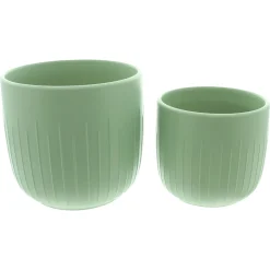 Pflanztöpfe|Frank Handels GmbH & Co. KG Blumentopf "Salbei", 2er Set