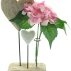 Dekovasen|Frank Handels GmbH & Co. KG Board "Herzchen mit Vase"