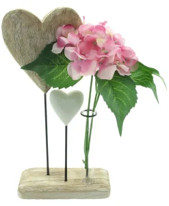 Dekovasen|Frank Handels GmbH & Co. KG Board "Herzchen mit Vase"