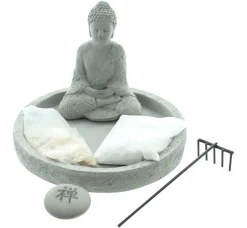 Dekofiguren|Frank Handels GmbH & Co. KG Buddha "Zen-Garten"