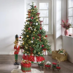 Baumschmuck|Christbaumkugeln|Frank Handels GmbH & Co. KG Christbaumkugel "Gold & Red", 30er Set