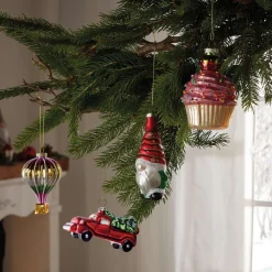 Dekohänger|Baumschmuck|Frank Handels GmbH & Co. KG Christbaumschmuck "Fancy", 4er Set