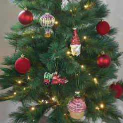 Dekohänger|Baumschmuck|Frank Handels GmbH & Co. KG Christbaumschmuck "Fancy", 4er Set