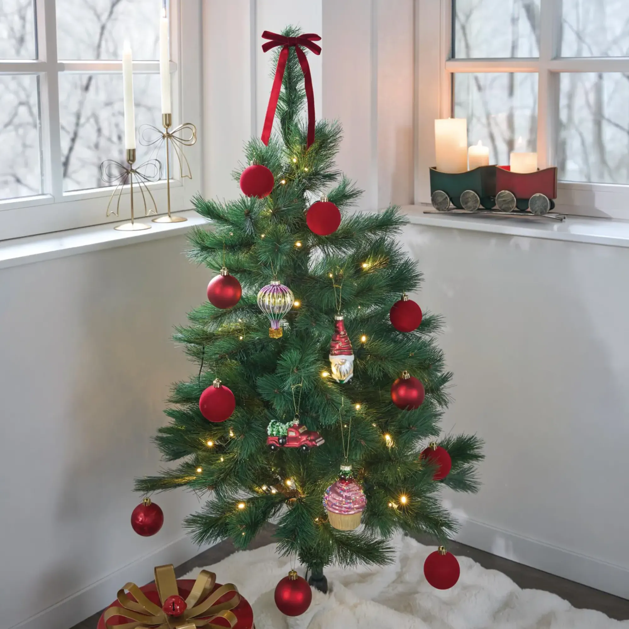 Dekohänger|Baumschmuck|Frank Handels GmbH & Co. KG Christbaumschmuck "Fancy", 4er Set