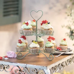 Dekoschalen & -Etageren|Küche|Frank Handels GmbH & Co. KG Cupcake-Etagere "Vintage"
