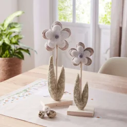 Deko- Und Wohnaccessoires|Dekosäulen|Frank Handels GmbH & Co. KG Dekoblume "Soft", 2er Set