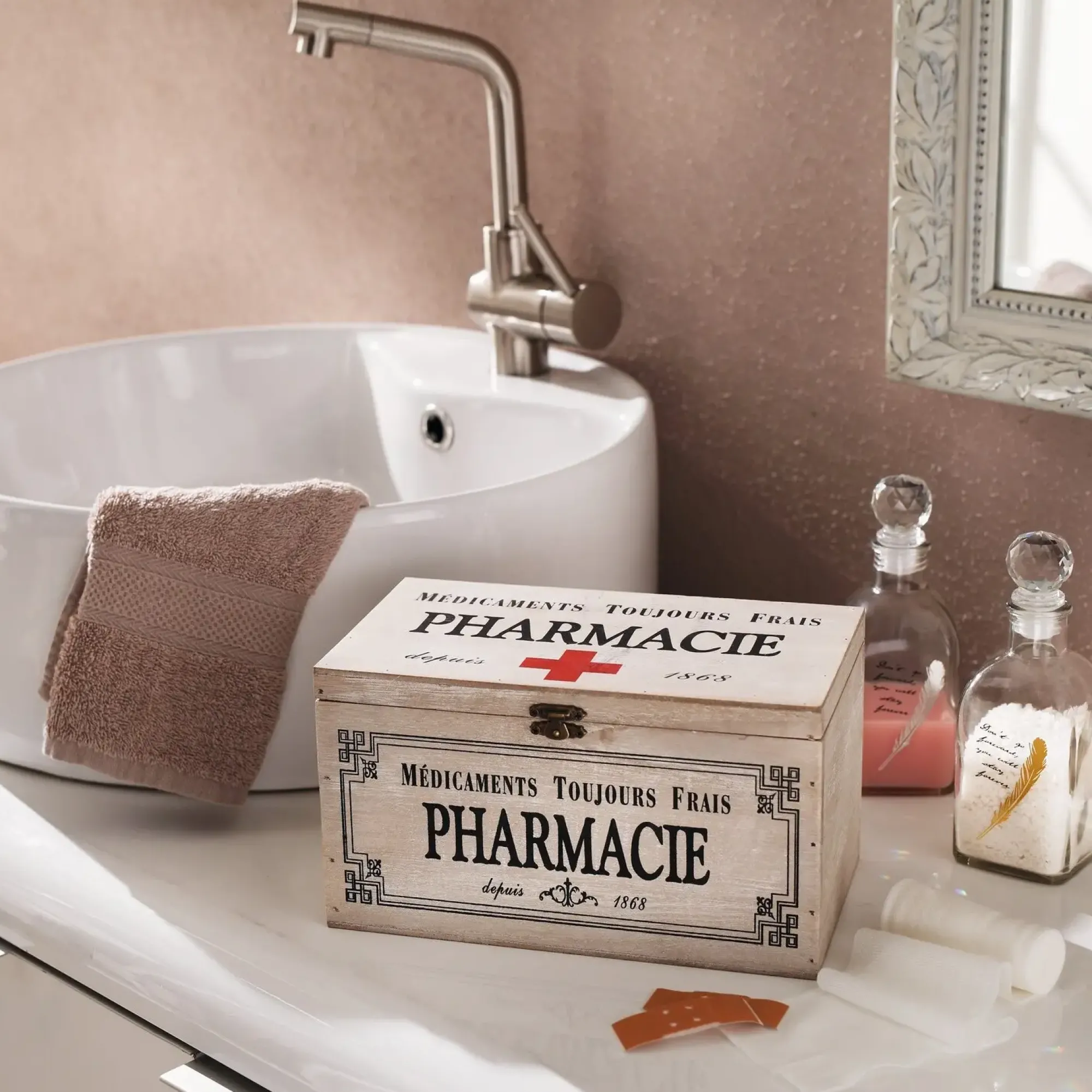 Kisten & Dekoboxen|Badezimmer|Frank Handels GmbH & Co. KG Dekobox "Pharmacie"