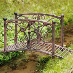 Herbstgarten|Gartendeko|Frank Handels GmbH & Co. KG Dekobrücke "Bachlauf"