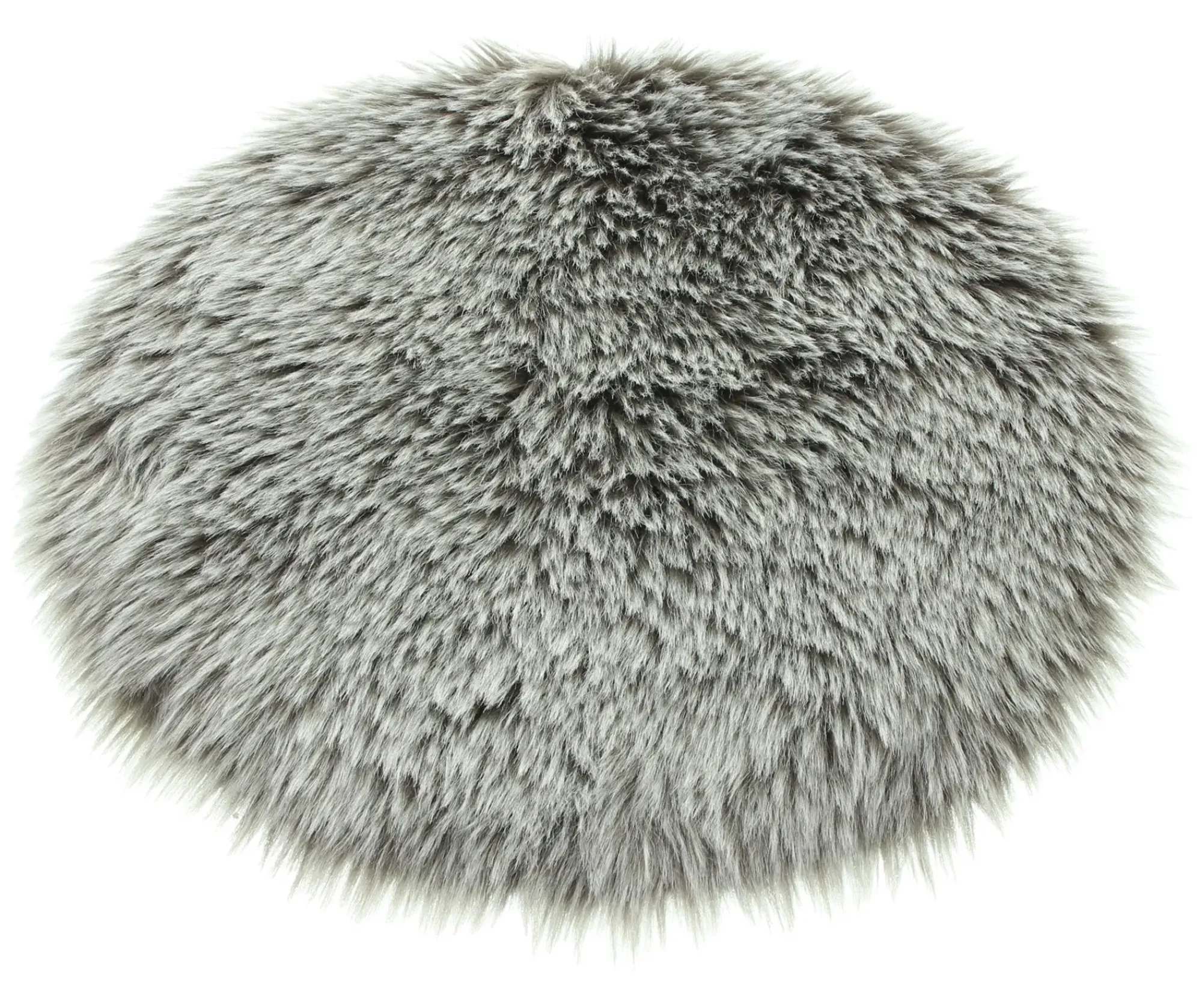 Felle & Kunstfelle|Herbstliche Felle & Dekofelle|Frank Handels GmbH & Co. KG Dekofell "Light Platin", rund