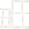Dekohänger|Wanddeko|Frank Handels GmbH & Co. KG Dekofenster "Shabby", 2er Set