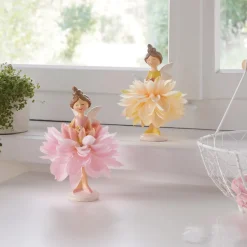 Dekofiguren|Frank Handels GmbH & Co. KG Dekofigur "Blumenfee", 2er Set