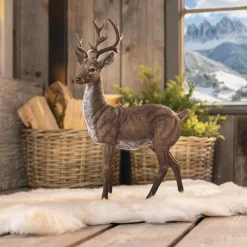 Chalet & Hütte|Dekofiguren|Frank Handels GmbH & Co. KG Deko-Figur "Hirsch"