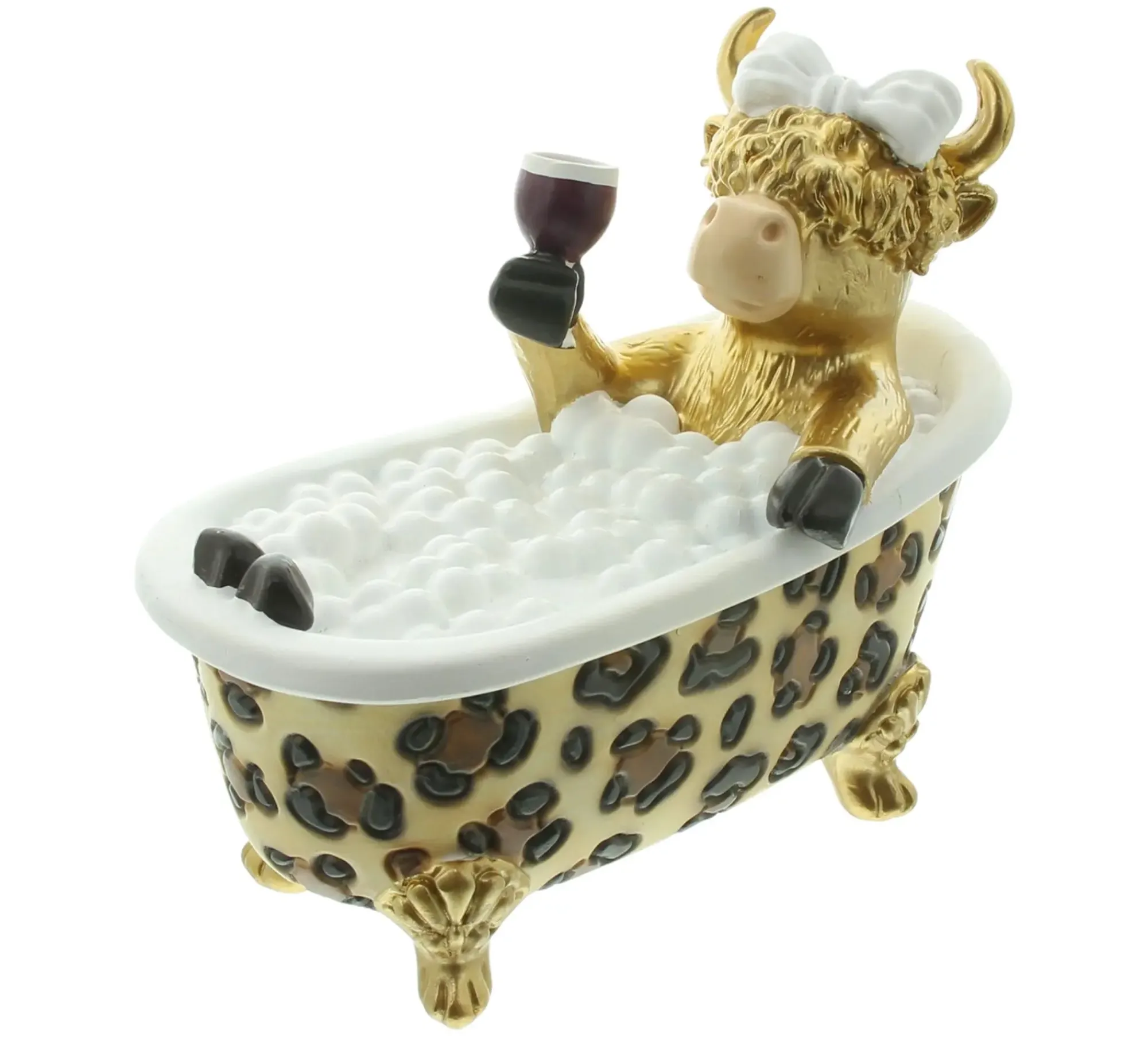 Dekofiguren|Frank Handels GmbH & Co. KG Deko-Figur "Relaxed Bath"