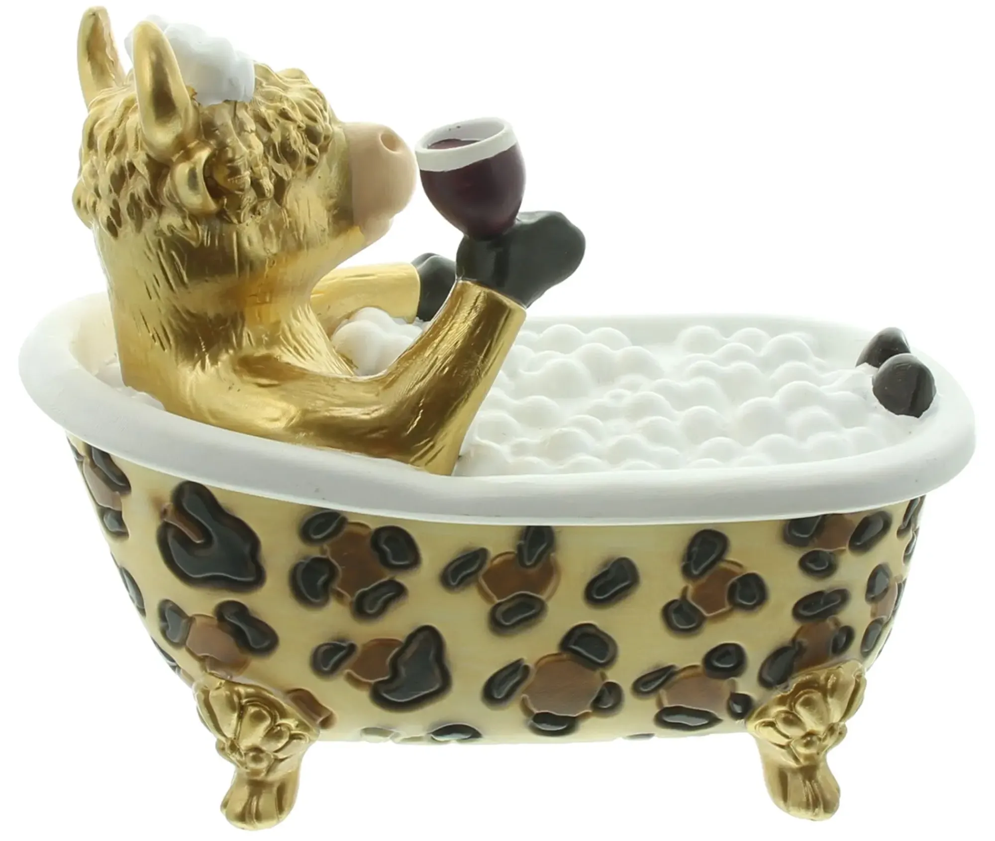 Dekofiguren|Frank Handels GmbH & Co. KG Deko-Figur "Relaxed Bath"