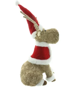 Weihnachtliche Dekofiguren|Weihnachtsmänner|Frank Handels GmbH & Co. KG Deko-Figur "Santa's Deer"