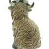 Chalet & Hütte|Dekofiguren|Frank Handels GmbH & Co. KG Dekofigur "Stier mit Blumenkranz"