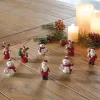 Weihnachtliche Dekofiguren|Frank Handels GmbH & Co. KG Deko-Figur "Team Christmas", 8er Set