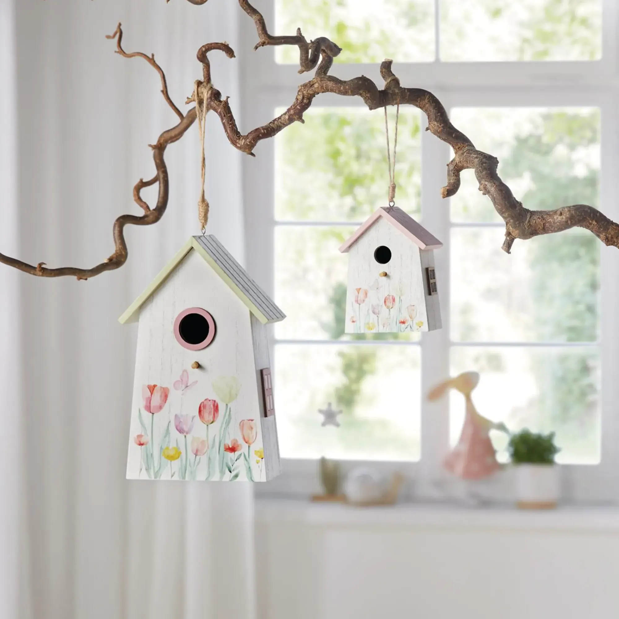 Dekohänger|Frank Handels GmbH & Co. KG Dekohänger "Vogelhaus", 2er Set