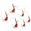 Dekohänger|Baumschmuck|Frank Handels GmbH & Co. KG Deko-Hänger "Weihnachtsdackel", 6er Set