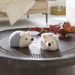Herbstliche Dekofiguren|Frank Handels GmbH & Co. KG Deko-Igel "Jule & Leo", 2er Set