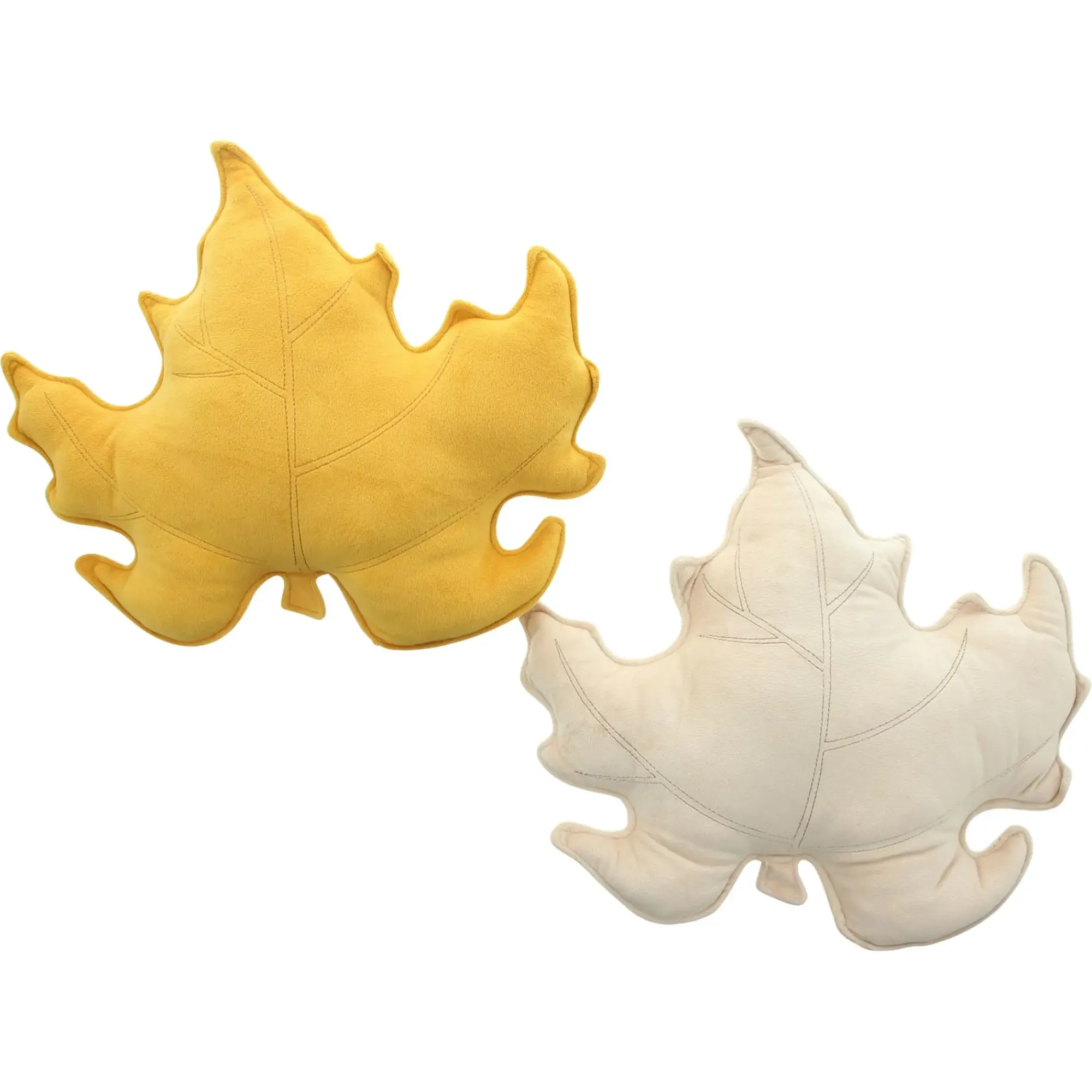 Herbstliche Kissen & Kissenhüllen|Frank Handels GmbH & Co. KG Deko-Kissen "Ahorn", 2er Set