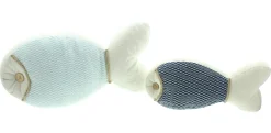 Kinderzimmer|Kissen & Innenkissen|Frank Handels GmbH & Co. KG Dekokissen "Fisch", 2er Set