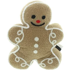 Weihnachtliche Kissen & Kissenhüllen|Frank Handels GmbH & Co. KG Dekokissen "Gingerbread"