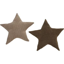 Weihnachtliche Kissen & Kissenhüllen|Sterne|Frank Handels GmbH & Co. KG Deko-Kissen "Stern", 2er Set